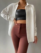 Chemise cotele velours d'occasion  Saint-Maixent-l'École