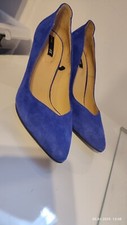Royalblau pumps wildleder gebraucht kaufen  Sandhausen