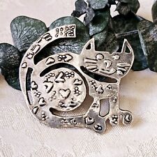 Broche vintage chat d'occasion  Le Luc