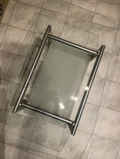 Couchtisch glas stahlrahmen gebraucht kaufen  Trostberg