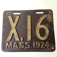 Original 1924 massachusetts for sale  Nashua