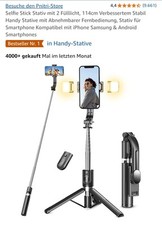 Selfie stick stativ gebraucht kaufen  Herdorf