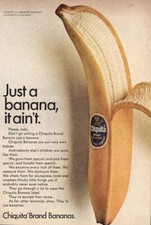 1967 chiquita banana for sale  USA