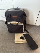 Lässig wickelrucksack grau gebraucht kaufen  Brakel