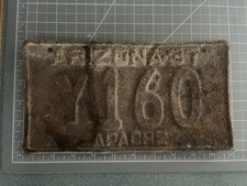 1937 arizona license for sale  Salt Lake City