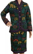 KENZO Paris Vintage Damska marynarka w kwiaty Kurtka Spódnica Garnitur Zestaw rozm. 38/M na sprzedaż  PL