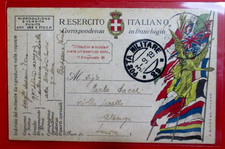 Cartolina postale franchigia usato  Zerbolo