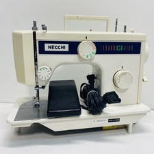 Necchi white sewing d'occasion  Expédié en Belgium