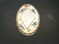 Miroir ceramique decor d'occasion  Mer