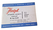 Hartzell propeller owner for sale  CAMBRIDGE