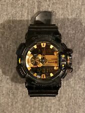 Relógio masculino CASIO G-SHOCK G’MIX Bluetooth preto dourado GBA-400-1A9 comprar usado  Enviando para Brazil