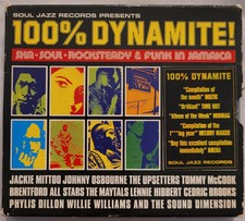 Usado, 100% Dynamite! Reggae Compact Disc CD Soul Jazz Maytals Upsetters McCook Mittoo comprar usado  Enviando para Brazil