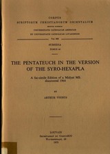 The pentateuch the gebraucht kaufen  Dinkelscherben