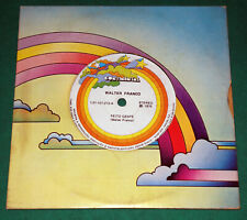 Walter Franco - Feito Gente / Nothing BRAZIL 7" Single 1976 Psychedelic Rock  comprar usado  Brasil 