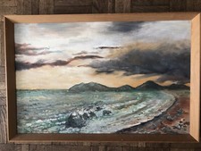 Vintage oil painting for sale  DISS