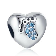 Charm cuore piede usato  Roma