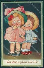 Używany, Children Kute Kiddies Wiederseim postcard cartolina QT5870 na sprzedaż  Wysyłka do Poland