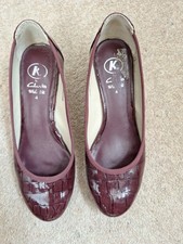 Clarks burgundy low for sale  STAMFORD
