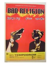 Pôster receita Bad Religion para concerto Hate Dog Heads comprar usado  Enviando para Brazil