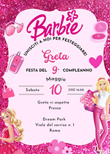 Invito compleanno digitale usato  Monreale