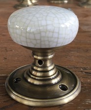 Porcelain mushroom door for sale  LEATHERHEAD