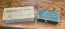 Greist products rotary for sale  Brigantine