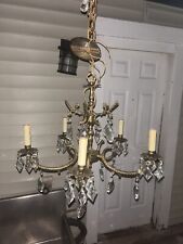 Vintage brass chandelier for sale  Pocono Summit