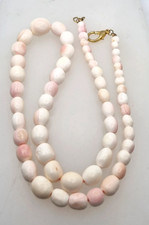Conchiglia rosa collana usato  Palermo