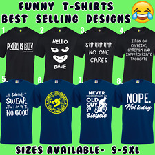 Funny shirts mens for sale  MANCHESTER