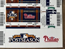 2010 nlds ticket for sale  Moorestown