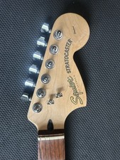Fender Squier Standard Stratocaster braço de guitarra jacarandá com afinadores/placa/parafusos, usado comprar usado  Enviando para Brazil
