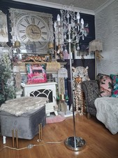 Crystal chandelier style for sale  HINCKLEY