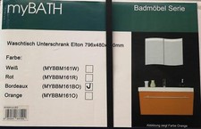 Waschtisch unterschrank mybath gebraucht kaufen  Zehdenick