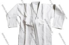 Branco Liso Branco Jiu Jitsu Brasileiro Gi, BJJ Kimono BJJ Gi /A4 Tamanho Tecido Pérola comprar usado  Enviando para Brazil