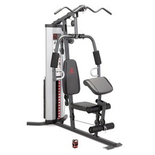 Home Multi Gym MWM988 compacto 68kg peito prensa perna extensão lat p/down preacher MARCY comprar usado  Enviando para Brazil
