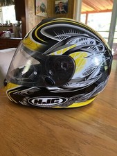 Hjc motorcycle helmet for sale  Eustace