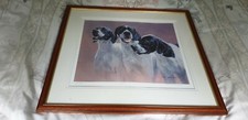Signed framed print for sale  TORPOINT