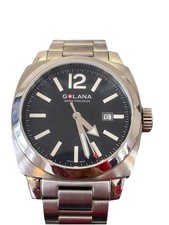 Usado, Relógio masculino Golana Aero Pro 100 mostrador preto pulseira de aço inoxidável G0161 comprar usado  Enviando para Brazil