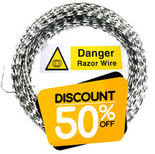 razor wire for sale  OXFORD