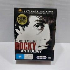 Sylvester Stallone Rocky Anthology (DVD, conjunto de 6 discos) Ultimate Edition região 4 comprar usado  Enviando para Brazil