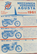Agusta sales brochure usato  Torino