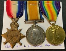 Ww1 trio medals for sale  COLCHESTER