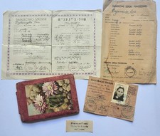 LOTE INFANTIL SOBREVIVENTE DO HOLOCAUSTO POLÔNIA DZIERZONIOW 1946–49 DOCUMENTOS JUDAICOS comprar usado  Enviando para Brazil