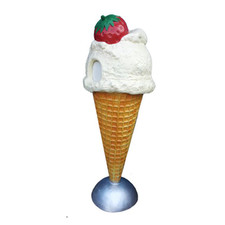 Ice Cream Figurka Statua Stojak Lodziarnia Zając Gastronomia Posągi 170cm Nowa na sprzedaż  PL