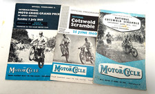 Vintage motrocycle scrambles for sale  BRISTOL