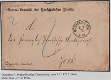 Deutschland dienstbrief consul gebraucht kaufen  Deutschland