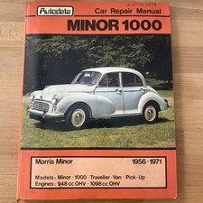 Minor 1000 car for sale  BELPER