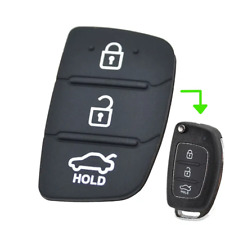 Para Hyundai i10 i20 i30 i40 ix20 ix35 3 botões controle remoto chaveiro almofada de borracha reparo comprar usado  Enviando para Brazil