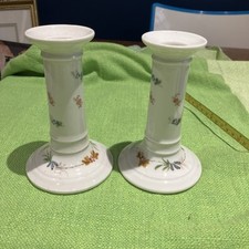 Pair china candlesticks for sale  CLECKHEATON