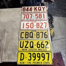 Lot license plate for sale  Orange